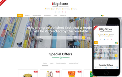 Big store an E-commerce Online Shopping Bootstrap Responsive Web Template