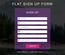 Flat Sign Up Form Responsive Widget Template