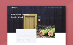 Timber Industrial Category Bootstrap Responsive Web Template