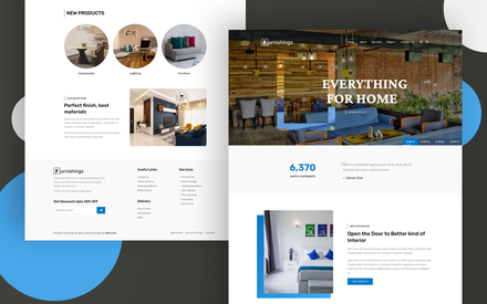 Furnishings Website Template