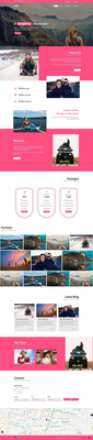 Trips a Travel Category Bootstrap Responsive Web Template