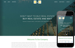 Builders and Developers a Real Estate Bootstrap Responsive Web Template