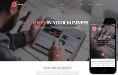 Daisy a Corporate Portfolio Flat Bootstrap Responsive web template