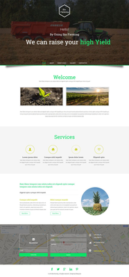 Bio Farming An Agriculture Category Flat Bootstrap Responsive web Template