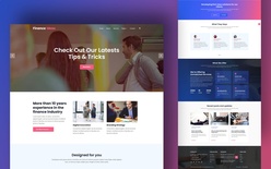 Finance Ideas Website Template