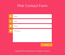 Pink Contact Form Flat Responsive Widget Template