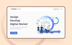 Worksmart Website template