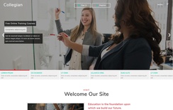 Collegian Education Category Bootstrap Responsive Web Template.