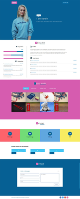 Gusto a Personal Website Flat Bootstrap Responsive Web Template