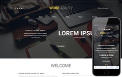 Work Ability a Corporate Category Bootstrap Responsive Web Template