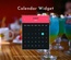 Calendar Widget Flat Responsive Widget Template.