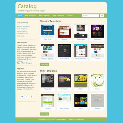 Catalog Template