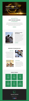 Ramadan News Letter Template