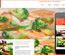 Love and Fight a Flat Restaurant Responsive Web Template