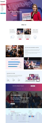 Communal Corporate Category Bootstrap Responsive Web Template