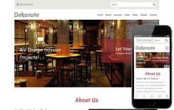 Dekorate a Interior Architects Multipurpose Flat Bootstrap Responsive Web Template