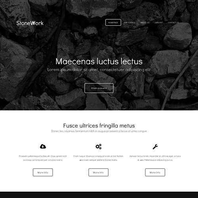 StoneWork: CSS Templates | TEMPLATED