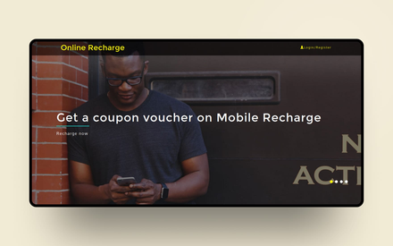 Online Recharge – Online Bill Payments Bootstrap Responsive Website Template