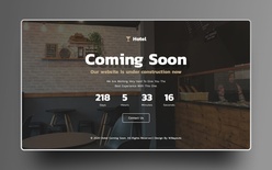 Hotel Under Construction Web Element