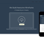 Web Wireframe a Flat Responsive web template