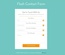 Flash Contact Form Responsive Widget Template