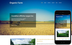 Organic Farm an Agriculture Category Flat Bootstrap Responsive Web Template