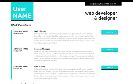 CV v2  a Personal Portfolio Flat Bootstrap Responsive Web Template