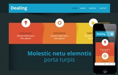 Dealing a Corporate Multipurpose Flat Bootstrap Responsive Web Template