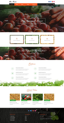 Bio Farm an Agriculture Category Bootstrap Responsive Web Template