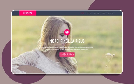 Celestial a Personal Portfolio Flat Bootstrap Responsive web template