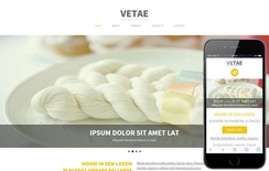 Vetae a Single Page Multipurpose Flat Bootstrap Responsive web template