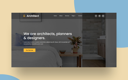 Interior Architect Website Template