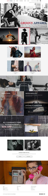 Groovy Apparel an Ecommerce Online Shopping Bootstrap Responsive Web Template