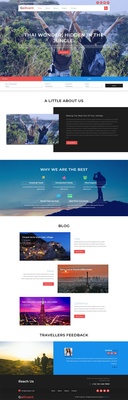 Gallivant a Travel Category Bootstrap Responsive Web Template