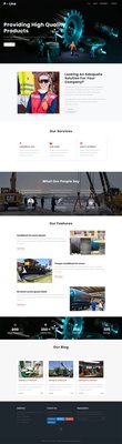 Production Line an Industrial Category Bootstrap Responsive Web Template