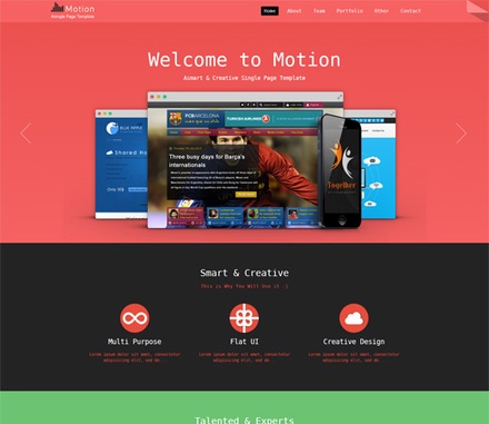 Hexa a Flat Portfolio Bootstrap Responsive Web Template