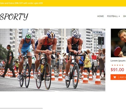 Cycling a Sports Category Flat Bootstrap Responsive Web Template