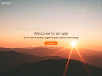 Free bootstrap landing page template | BootstrapMade