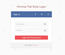 Minimal Flat Style Login Form Responsive Widget Template