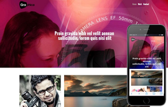 Photographica a Photographers Portfolio Flat Bootstrap Responsive Web Template