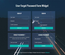 Sign Up Password Form Widget  Responsive Widget Template