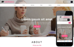 Versed Education Category Bootstrap Responsive Web Template