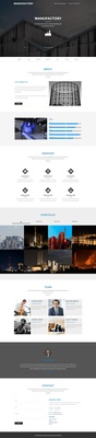 Manufactory a Industrial Category Flat Bootstrap Responsive Web Template