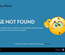 Flat Error Page a Flat Responsive Widget Template