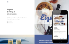 Liqueur a Hotel Category Responsive web Template