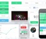 Thin Bright UI KIT Flat Responsive mobile web template