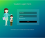 Student Login Form Flat Responsive Widget Template