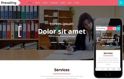 Prevailing A Corporate Category Flat Bootstrap Responsive Web Template