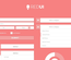 Red UI Kit a Flat Bootstrap Responsive Web Template