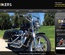 Bikers web and Mobile Template for free